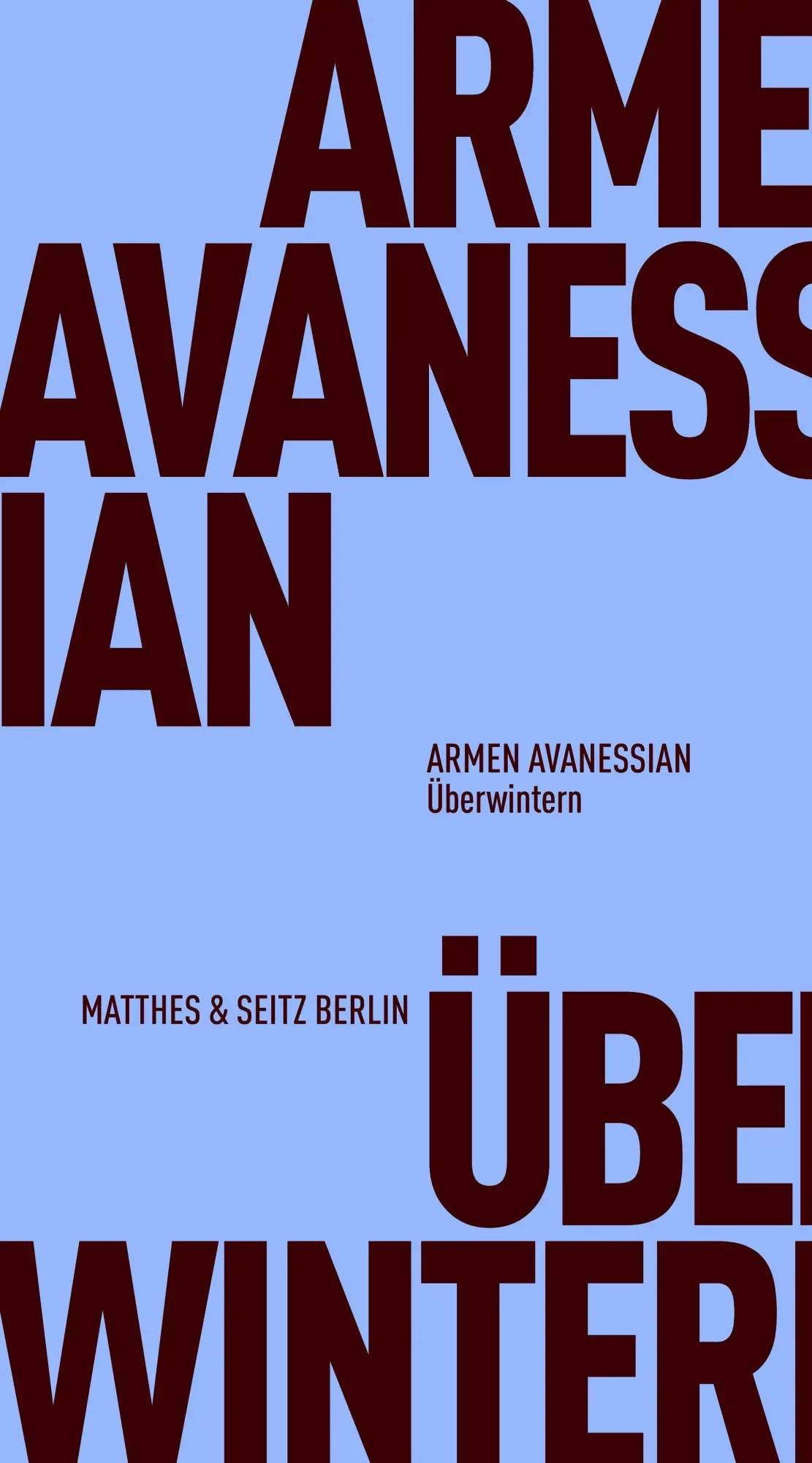 Cover: 9783751830812 | Überwintern | Lebensstrategien in dürftiger Zeit | Armen Avanessian