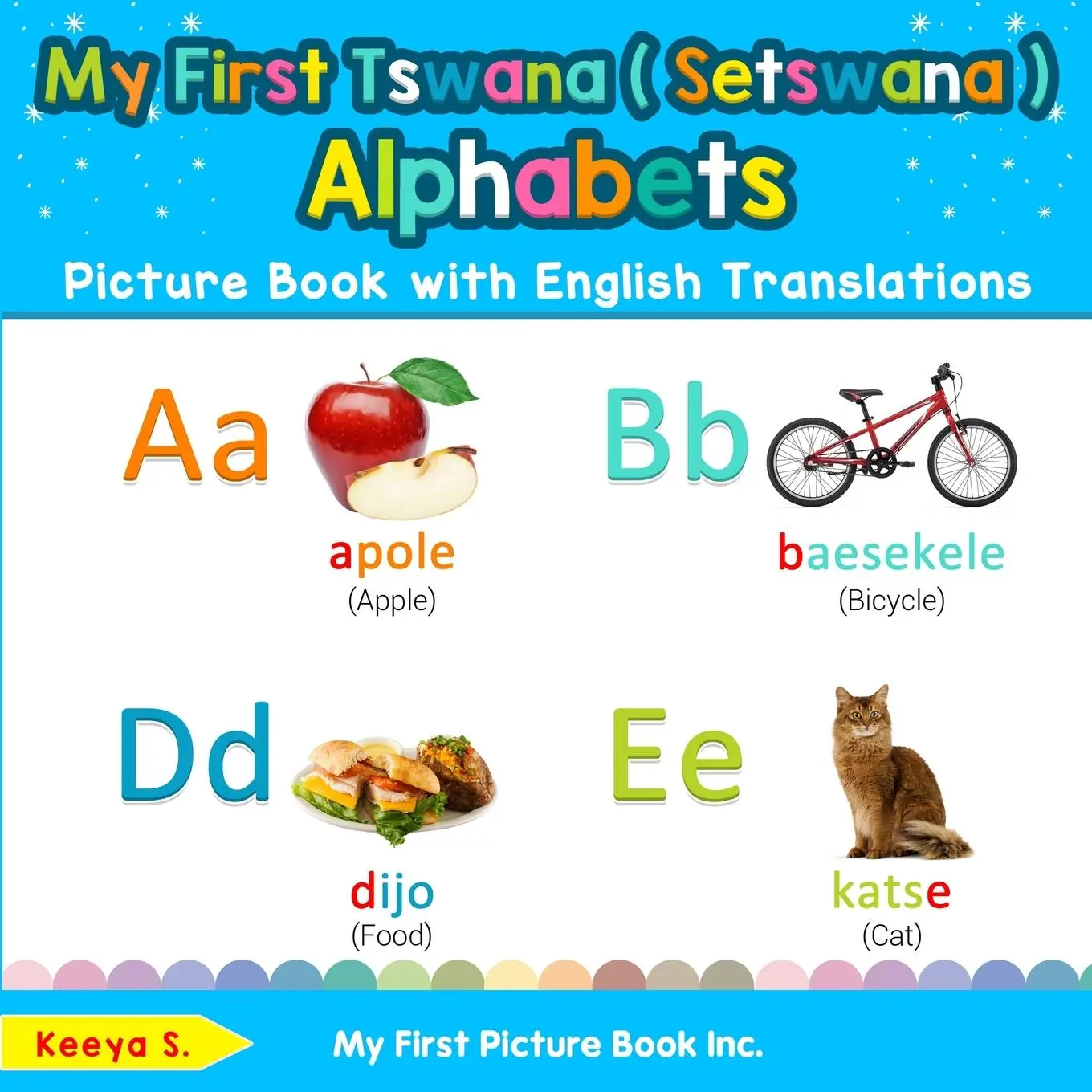 Cover: 9780369600912 | My First Tswana ( Setswana ) Alphabets Picture Book with English...