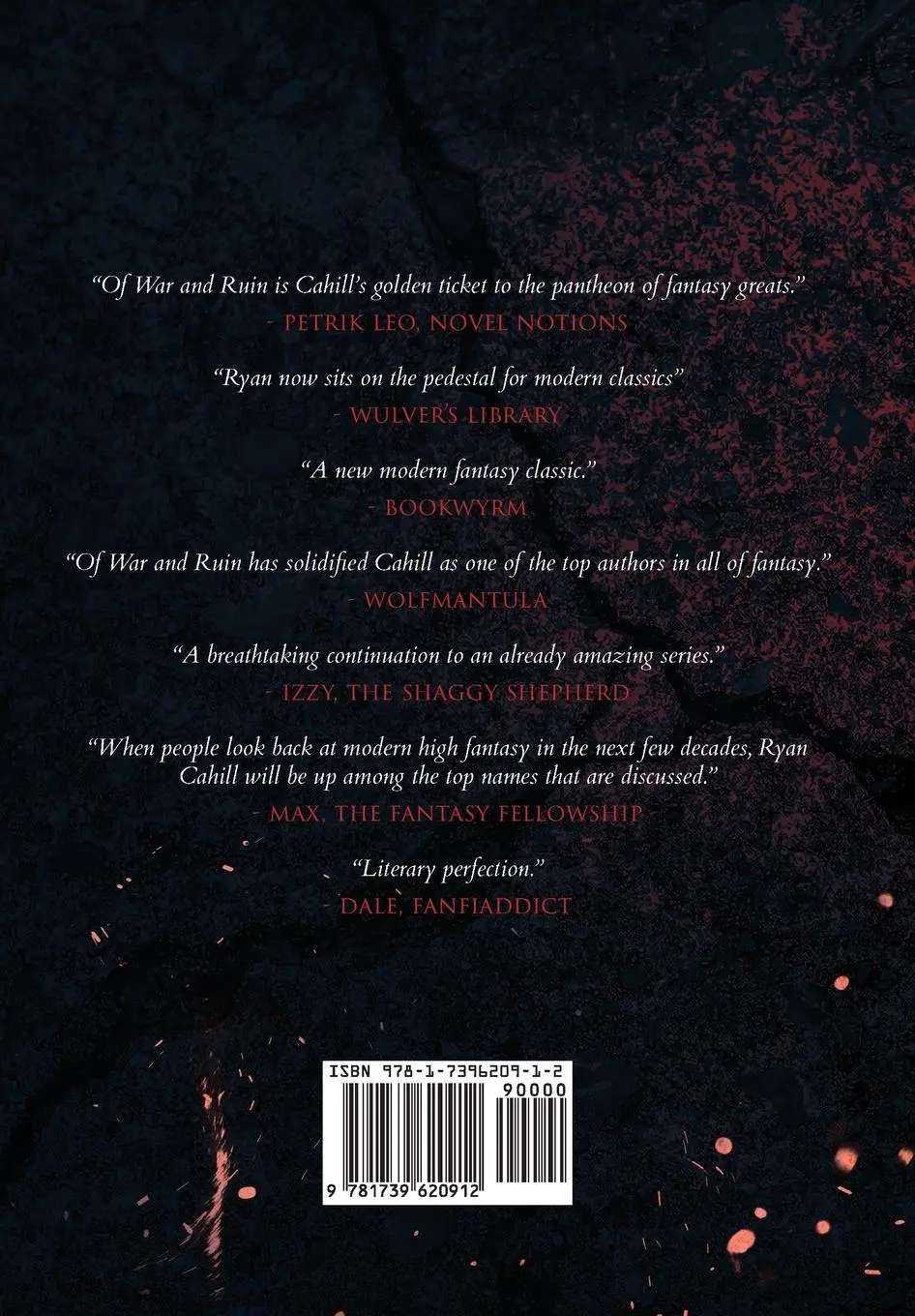 Rückseite: 9781739620912 | Of War and Ruin | Ryan Cahill | Buch | Gebunden | Englisch | 2023