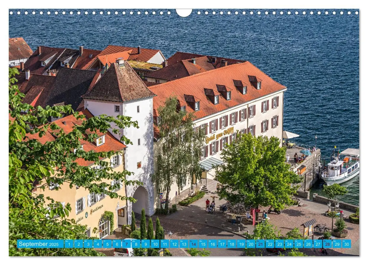 Bild: 9783383920912 | Meersburg - pittoreske Kleinstadt am Bodensee (Wandkalender 2025...