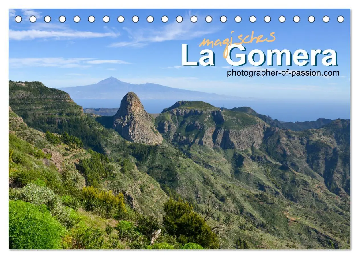 Cover: 9783457650912 | Magisches La Gomera (Tischkalender 2026 DIN A5 quer), CALVENDO...