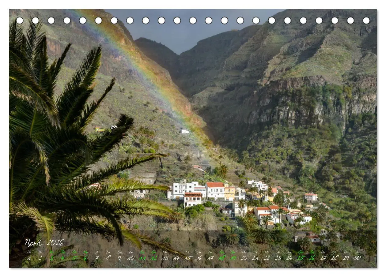 Bild: 9783457650912 | Magisches La Gomera (Tischkalender 2026 DIN A5 quer), CALVENDO...