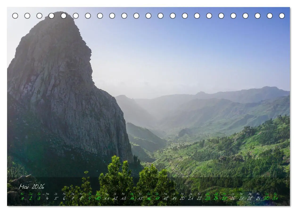 Bild: 9783457650912 | Magisches La Gomera (Tischkalender 2026 DIN A5 quer), CALVENDO...