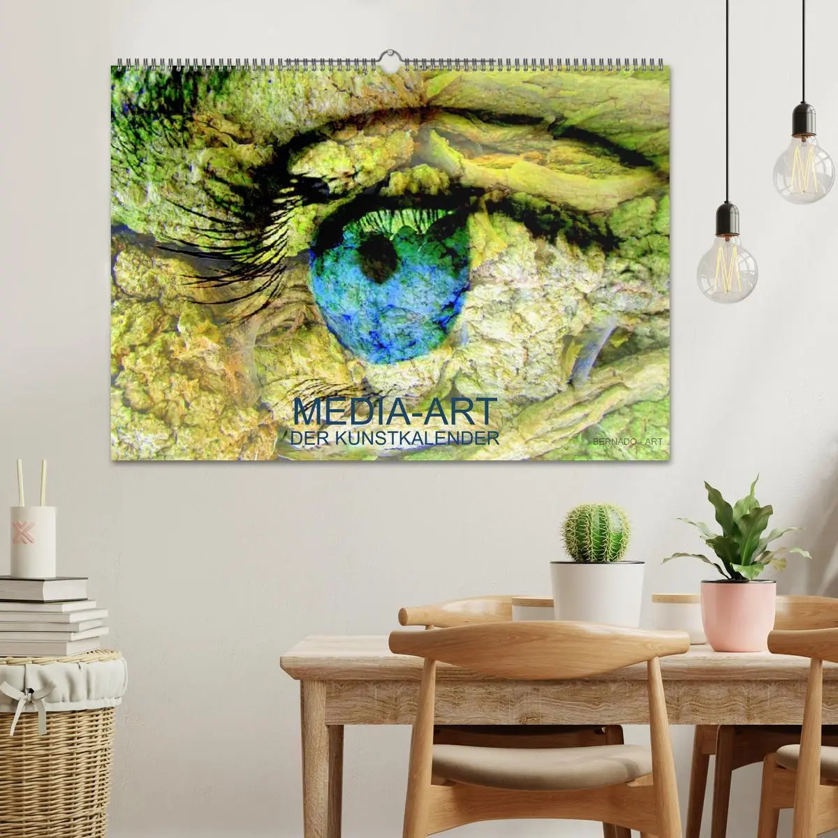 Bild: 9783516120912 | MEDIA-ART Der Kunstkalender (Wandkalender 2026 DIN A2 quer),...