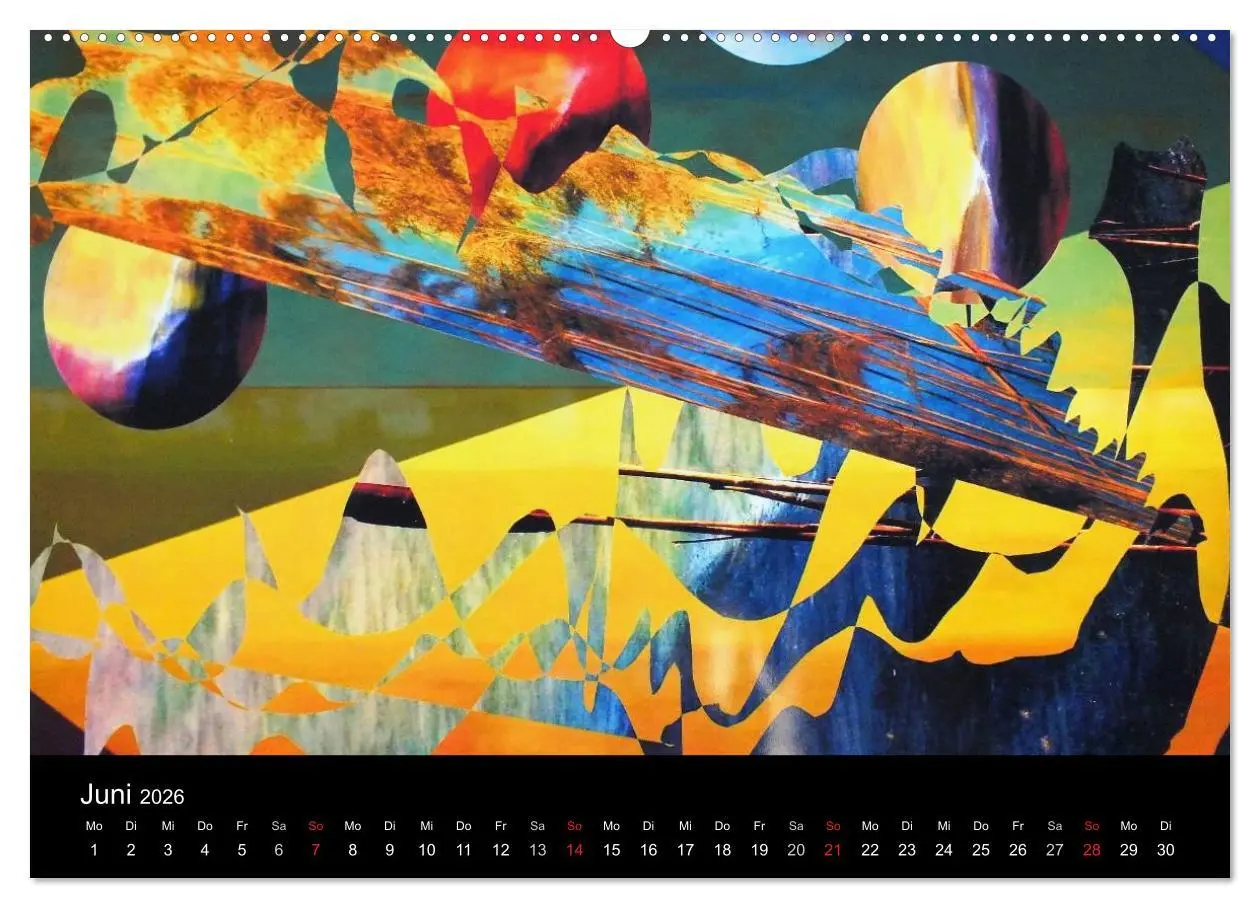 Bild: 9783516120912 | MEDIA-ART Der Kunstkalender (Wandkalender 2026 DIN A2 quer),...