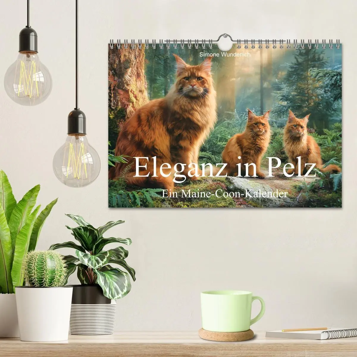 Bild: 9783516810912 | Eleganz in Pelz - ein Maine Coon - Kalender (Wandkalender 2027 DIN...