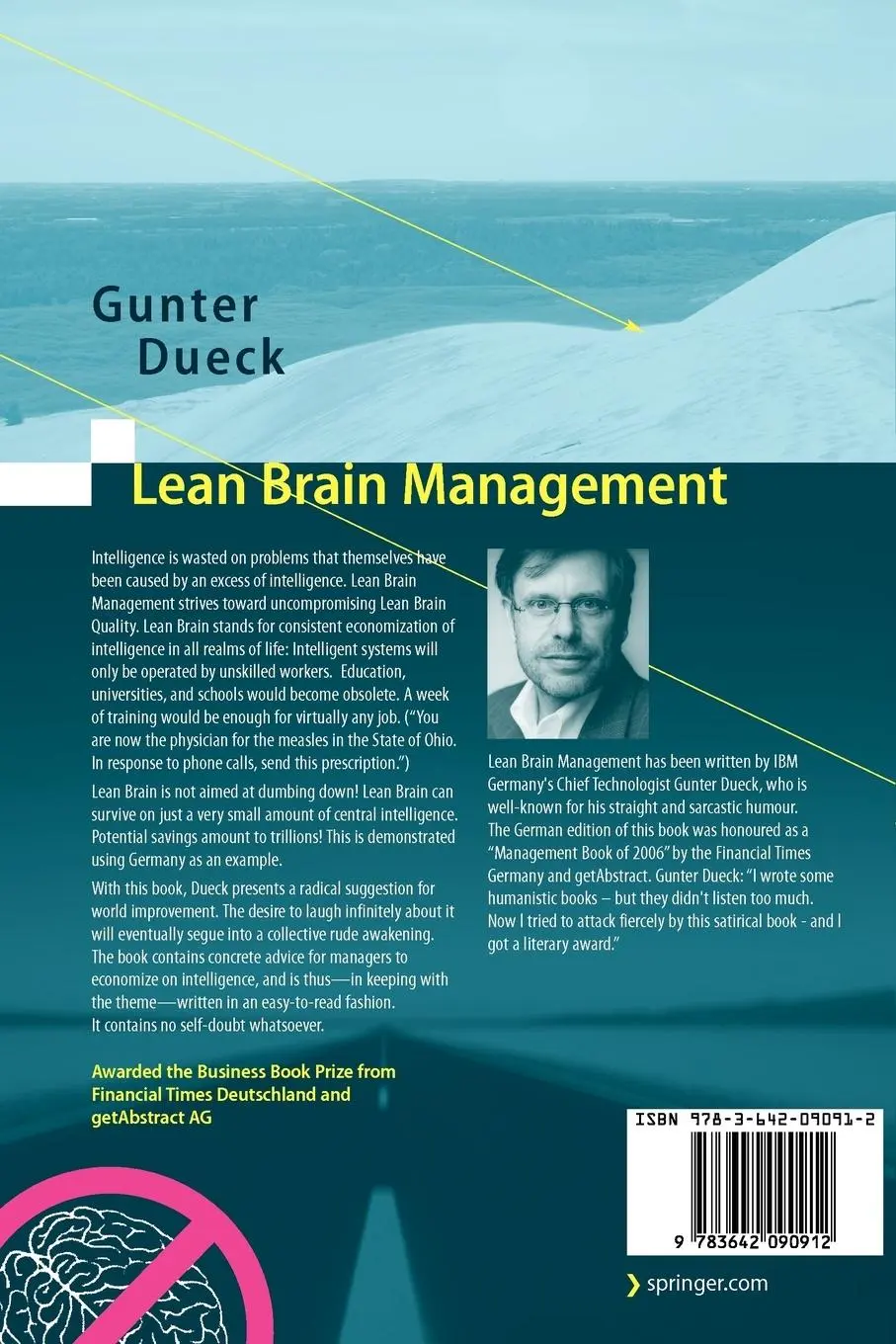 Rückseite: 9783642090912 | Lean Brain Management | Gunter Dueck | Taschenbuch | vii | Englisch