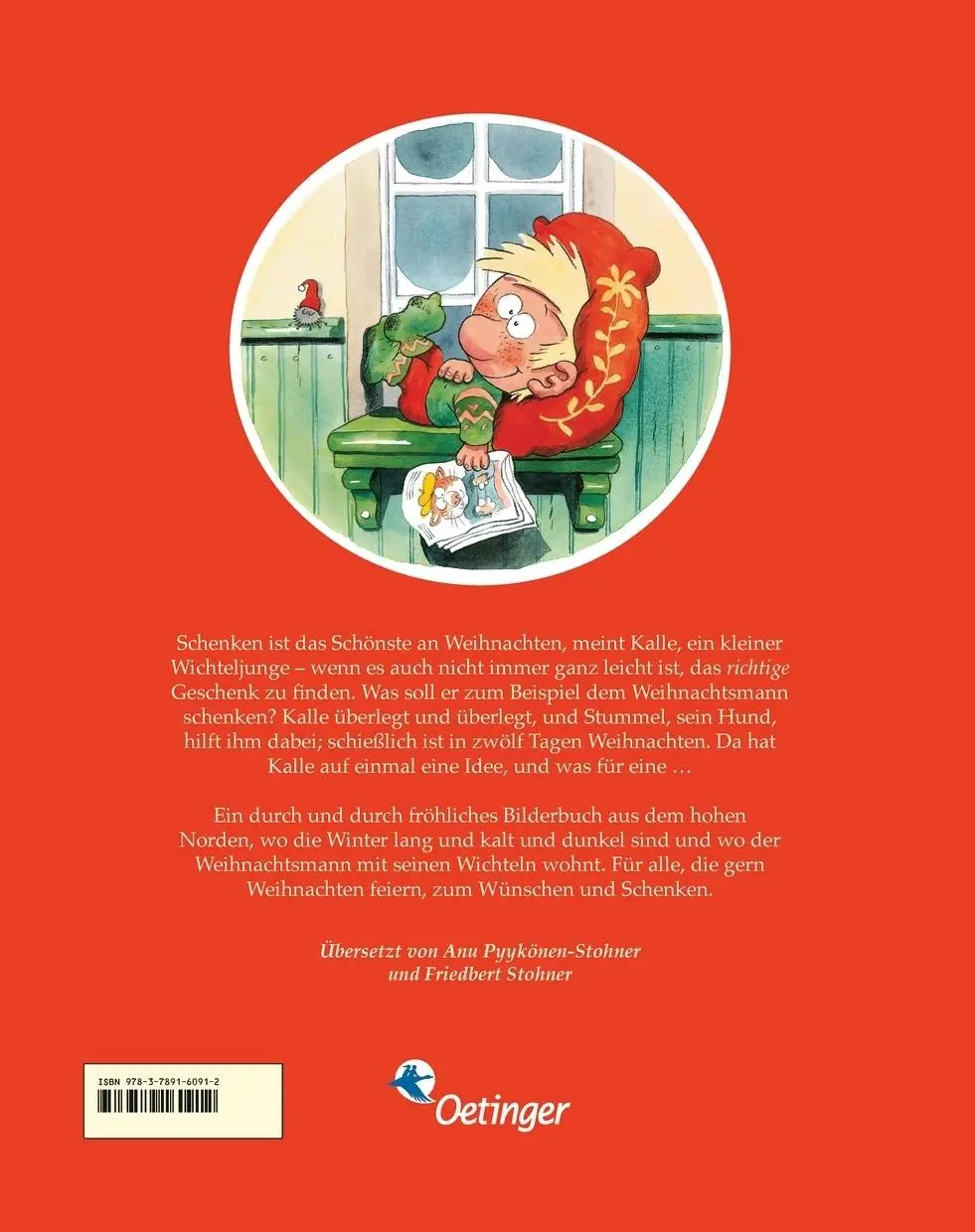 Rückseite: 9783789160912 | Zwölf Geschenke für den Weihnachtsmann | Mauri Kunnas (u. a.) | Buch