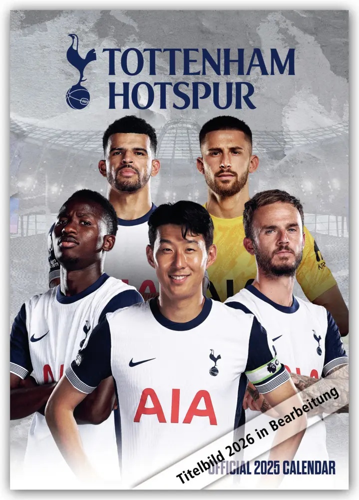 Cover: 9783803530912 | Tottenham Hotspur FC 2026 - A3-Posterkalender | Kalender | 14 S.