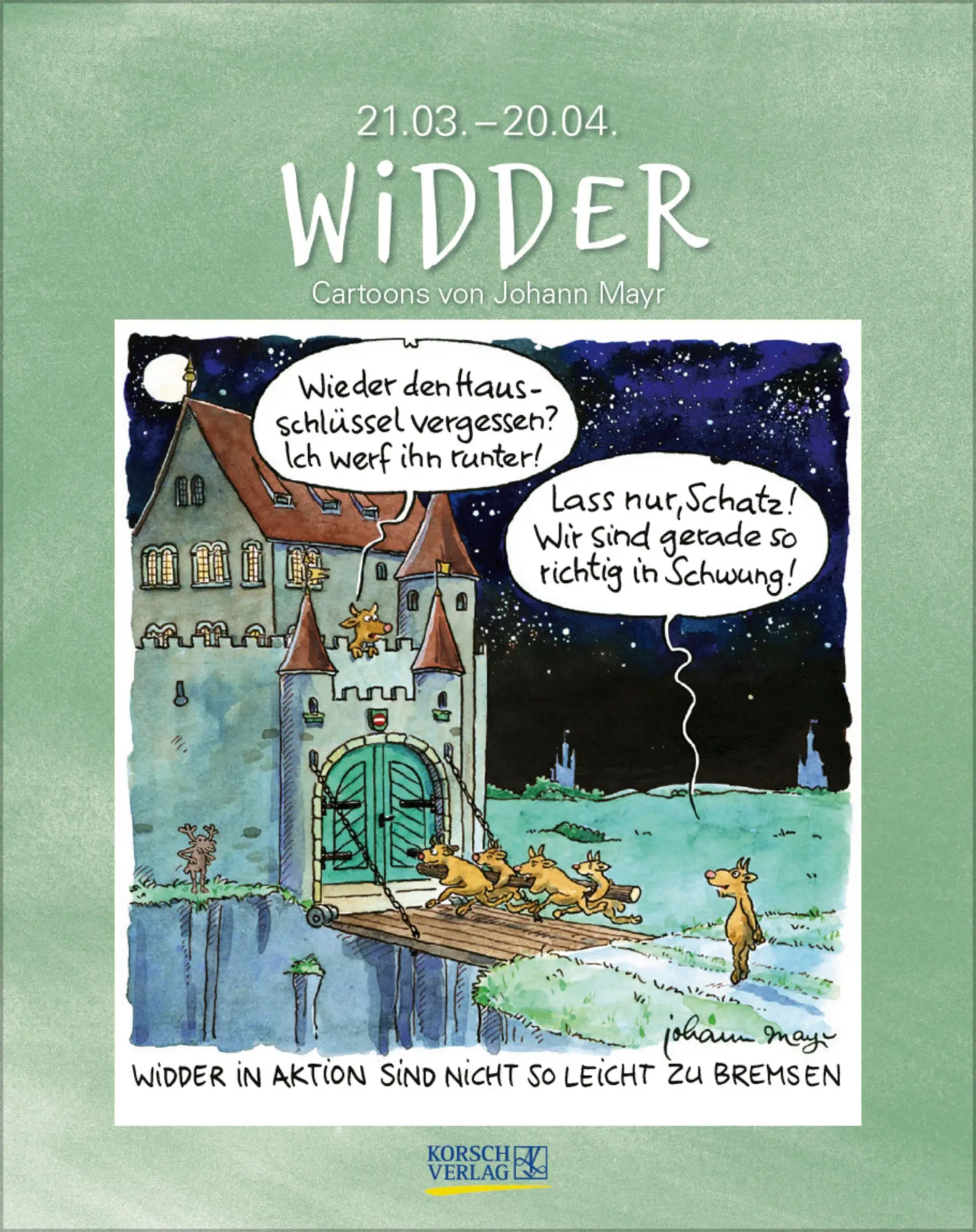 Cover: 9783819300912 | Widder 2027 | Verlag Korsch | Kalender | Spiralbindung | 13 S. | 2027