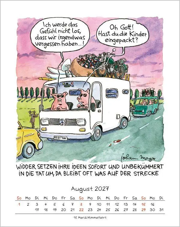 Bild: 9783819300912 | Widder 2027 | Verlag Korsch | Kalender | Spiralbindung | 13 S. | 2027