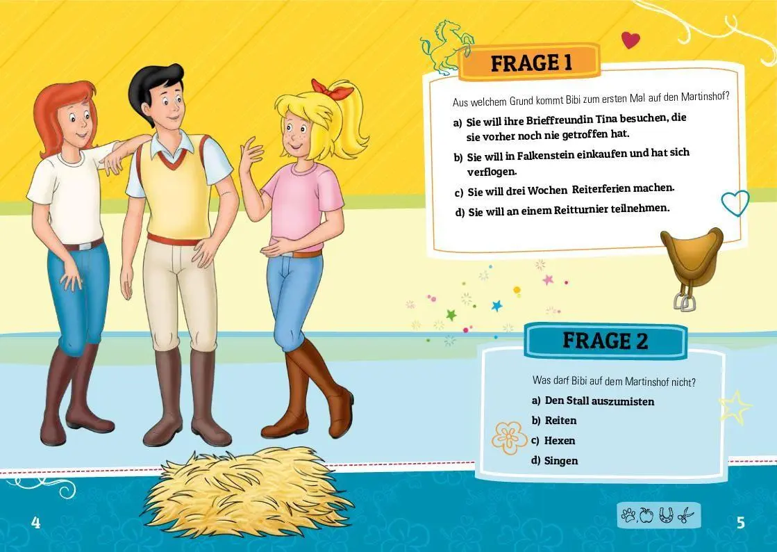 Bild: 9783849930912 | Bibi &amp; Tina - Das Quiz für Fans | Svenja Dieken | Taschenbuch | 128 S.
