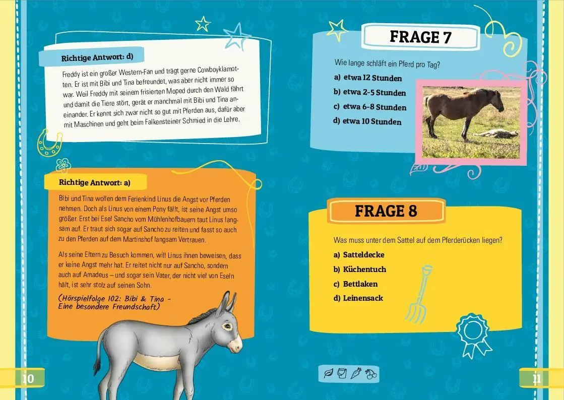 Bild: 9783849930912 | Bibi &amp; Tina - Das Quiz für Fans | Svenja Dieken | Taschenbuch | 128 S.