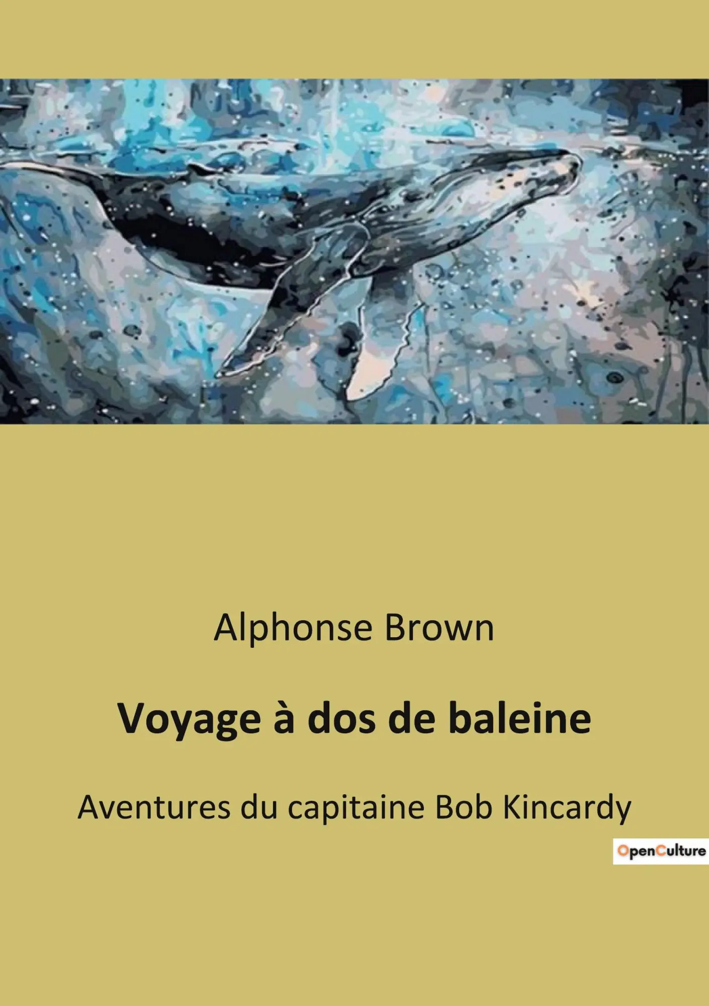 Cover: 9791041940912 | Voyage à dos de baleine | Aventures du capitaine Bob Kincardy | Brown