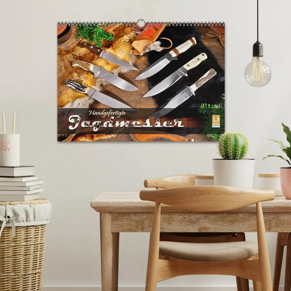 Bild: 9783457781012 | Handgefertigte Jagdmesser (Wandkalender 2026 DIN A3 quer), CALVENDO...