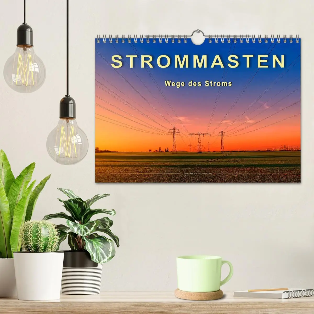 Bild: 9783457921012 | Strommasten - Wege des Stroms (Wandkalender 2026 DIN A4 quer),...