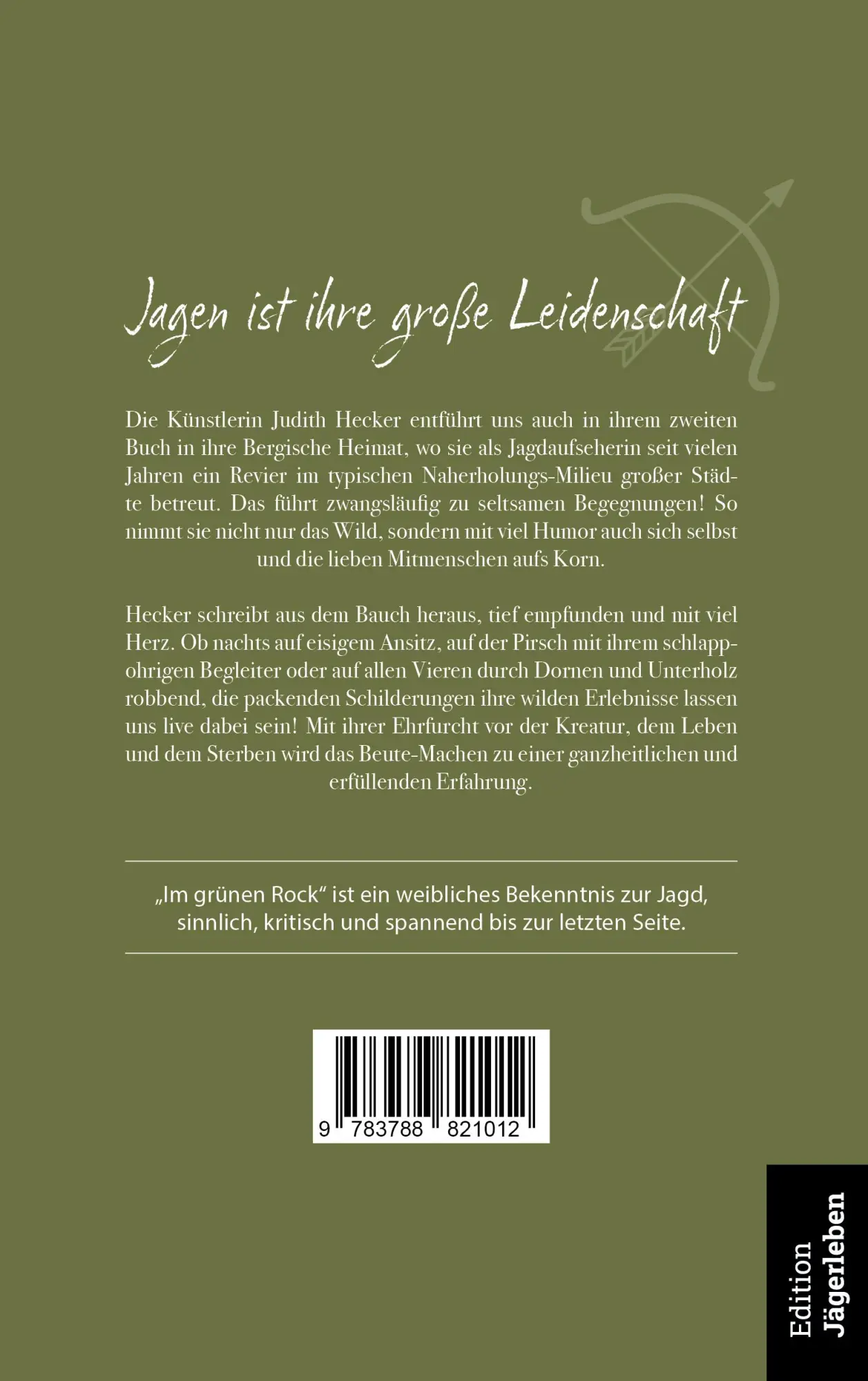 Rückseite: 9783788821012 | Im grünen Rock | Judith Hecker | Buch | 256 S. | Deutsch | 2024