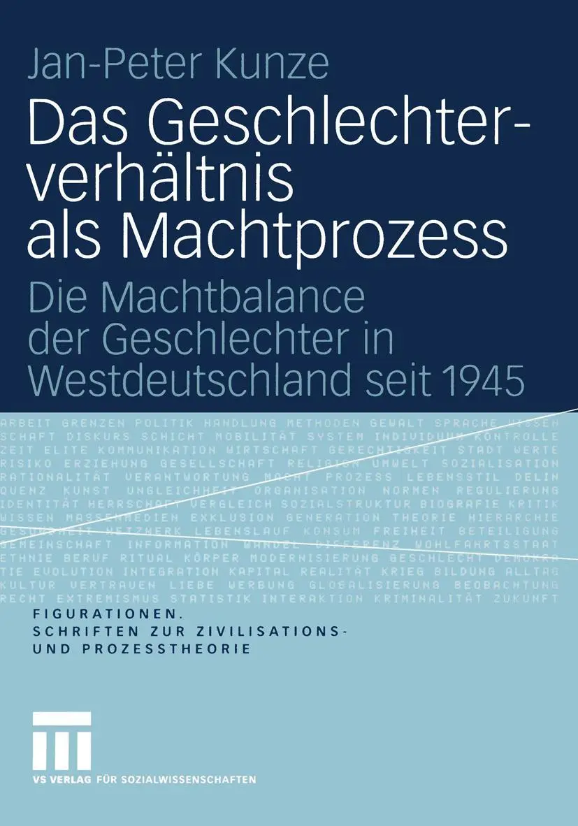 Cover: 9783810041012 | Das Geschlechterverhältnis als Machtprozess | Jan-Peter Kunze | Buch