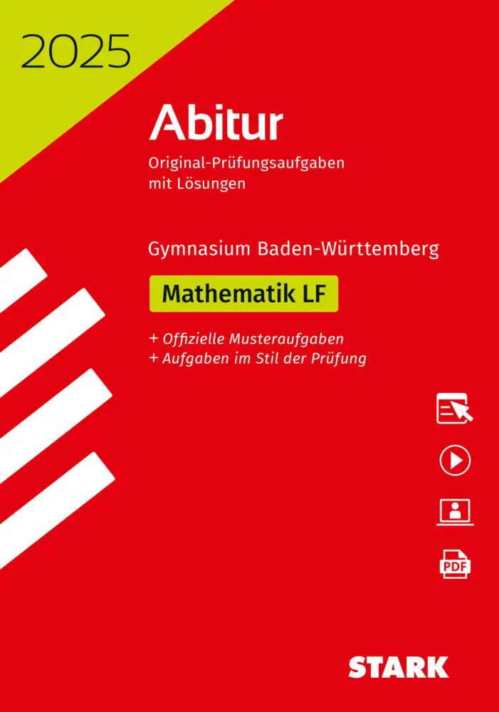 Cover: 9783849061012 | STARK Abiturprüfung BaWü 2025 - Mathematik Leistungsfach, m. 1...