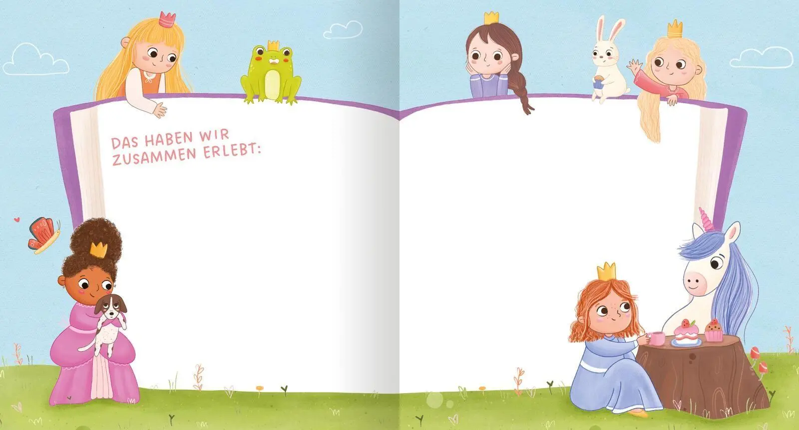 Bild: 4014489141112 | Meine Kindergartenfreunde - Einhorn und Prinzessin | Jana Engelhardt