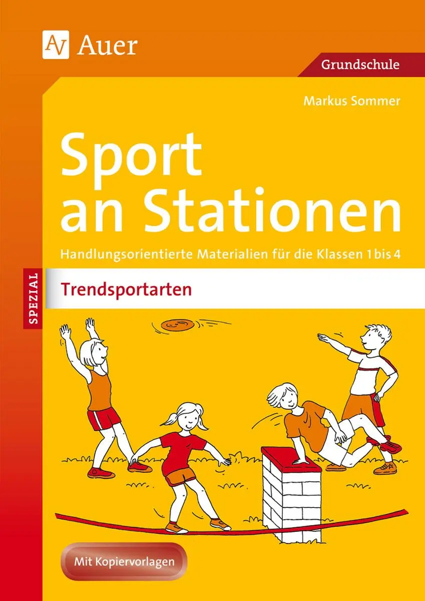 Cover: 9783403071112 | Sport an Stationen Spezial Trendsportarten 1-4 | Markus Sommer | 80 S.