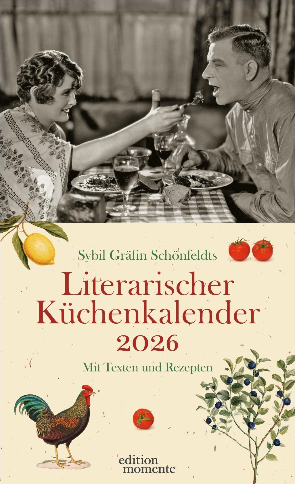 Cover: 9783840041112 | Sybil Gräfin Schönfeldts Literarischer Küchenkalender...
