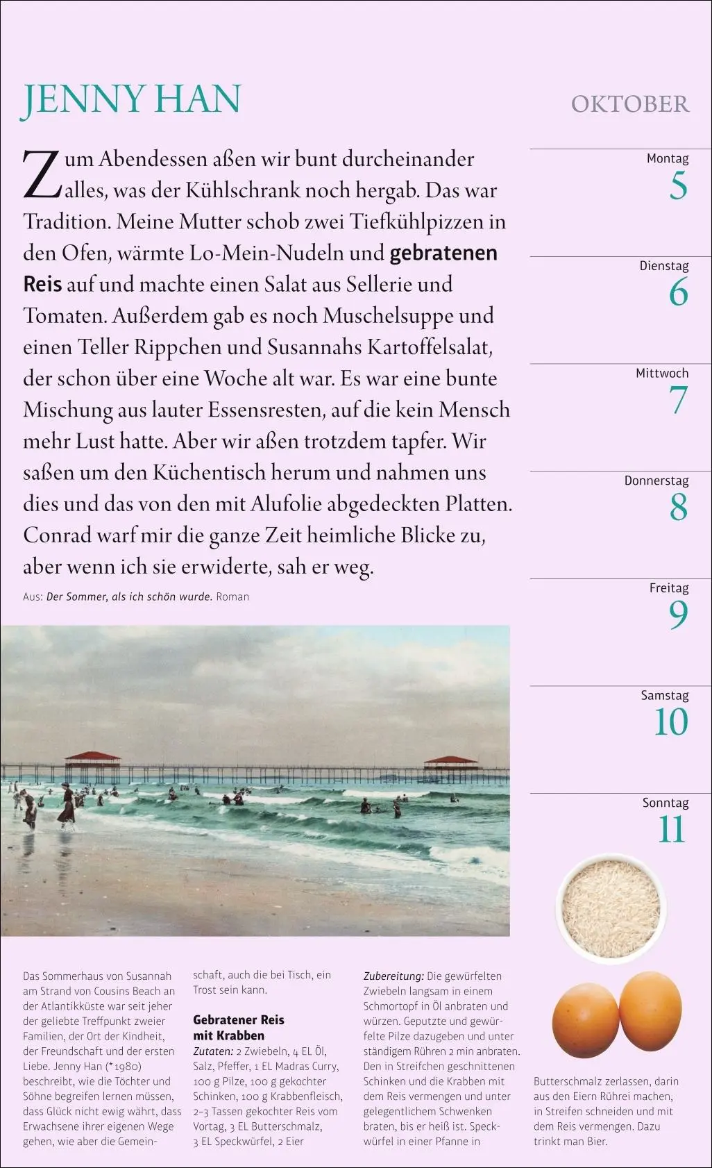 Bild: 9783840041112 | Sybil Gräfin Schönfeldts Literarischer Küchenkalender...