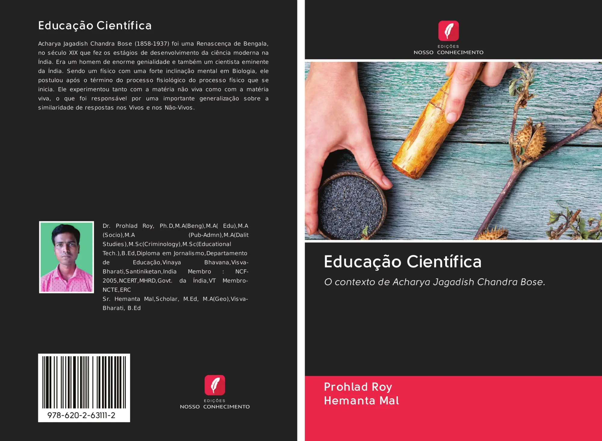 Cover: 9786202631112 | Educação Científica | O contexto de Acharya Jagadish Chandra Bose.