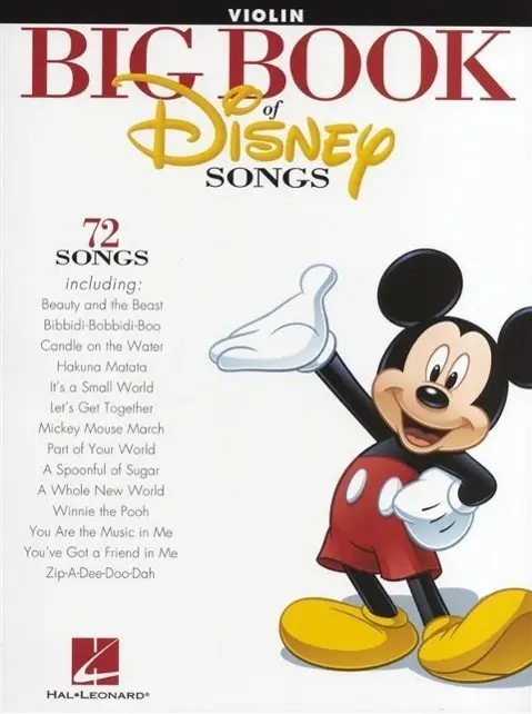Cover: 884088591212 | The Big Book of Disney Songs | Violin | Taschenbuch | Buch | Englisch