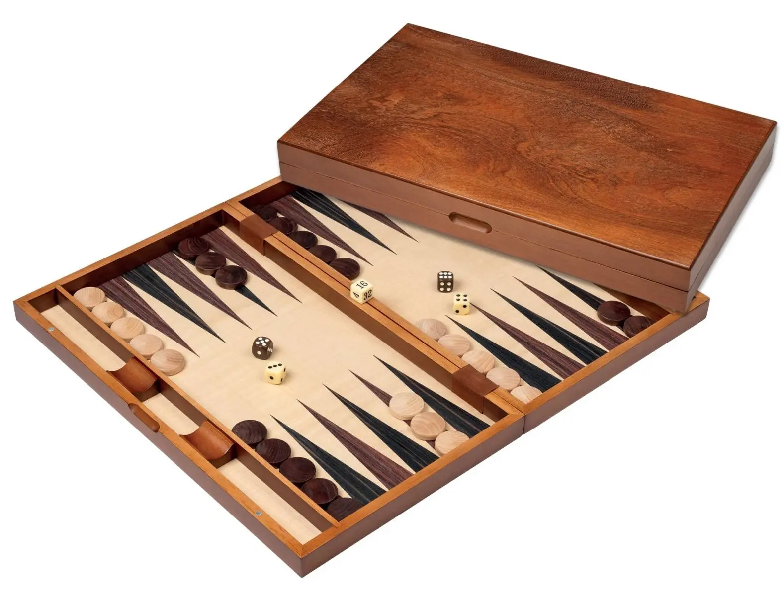 Cover: 4014156011212 | Philos 1121 - Backgammon Symi, groß, Holz, Magnetverschluss | Deutsch