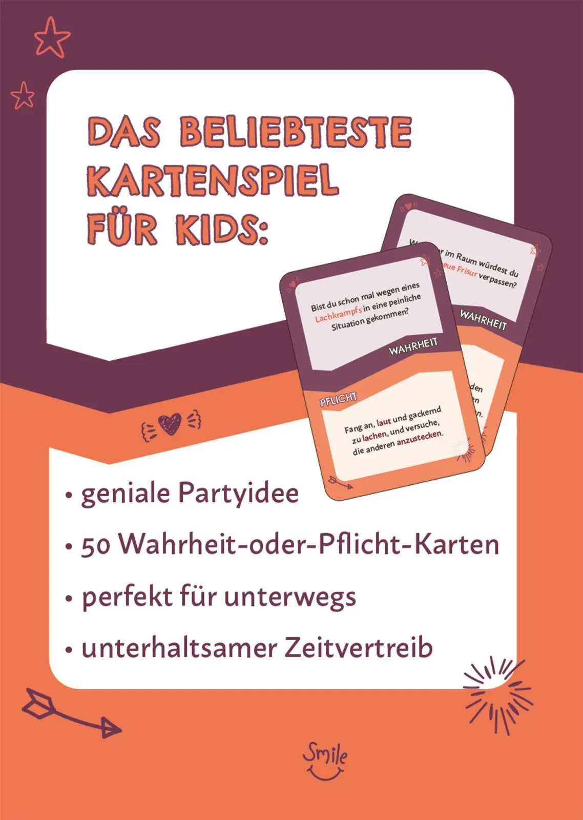 Rückseite: 4014489131212 | Wahrheit oder Pflicht | Das Party-Spiel | Ute Löwenberg | Spiel | 2023