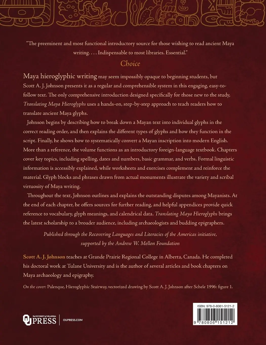 Rückseite: 9780806151212 | Translating Maya Hieroglyphs | Scott A. J. Johnson | Taschenbuch