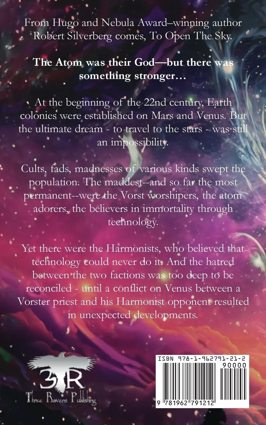 Rückseite: 9781962791212 | To Open The Sky | Robert Silverberg | Taschenbuch | Englisch | 2023