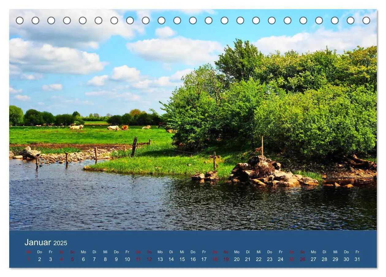 Bild: 9783435431212 | Auf dem Shannon - Mit dem Boot durch Irland (Tischkalender 2025 DIN...