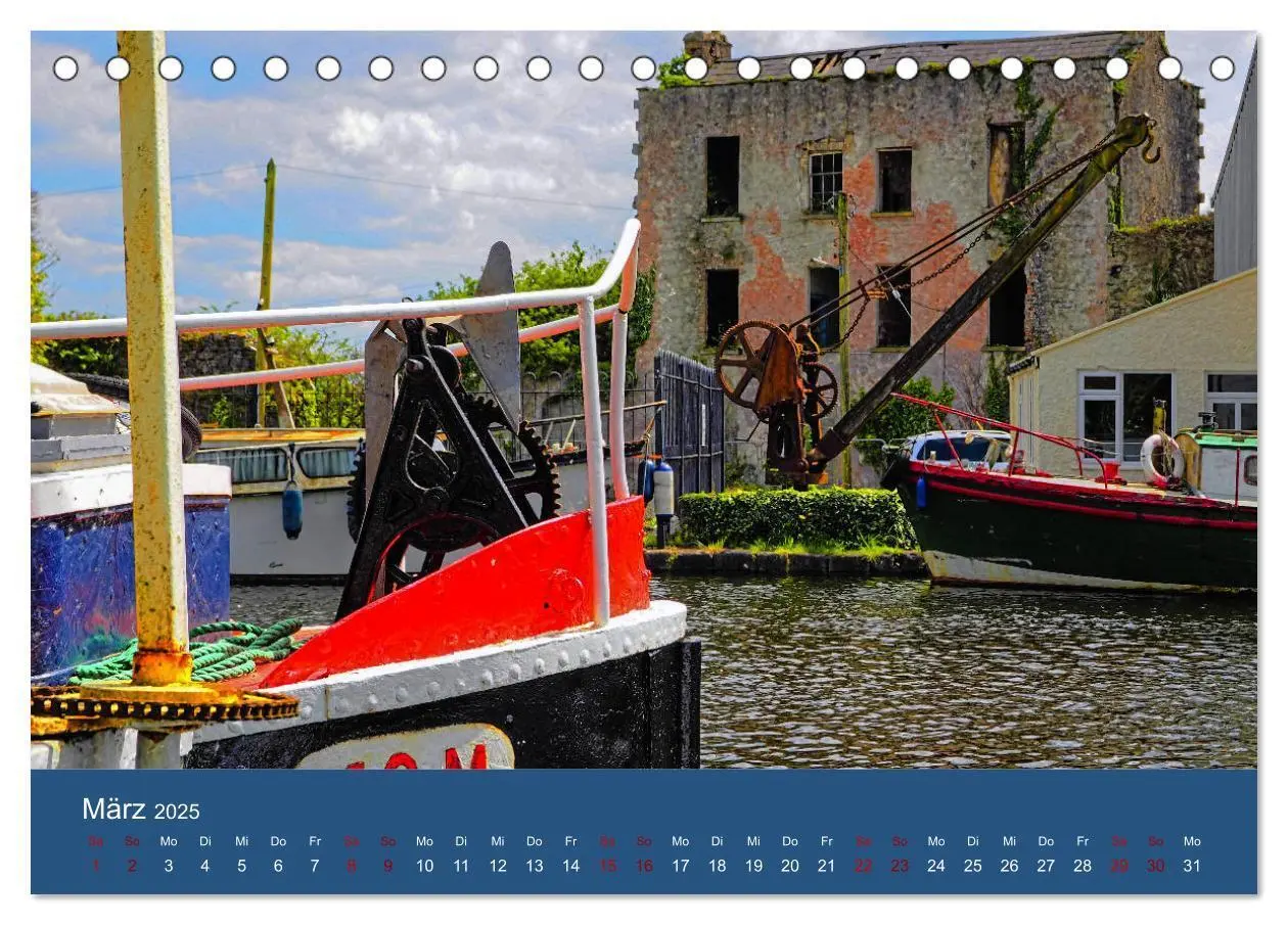 Bild: 9783435431212 | Auf dem Shannon - Mit dem Boot durch Irland (Tischkalender 2025 DIN...