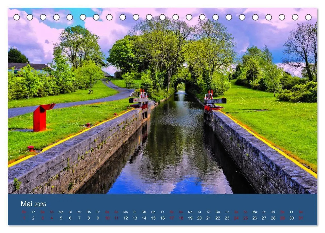 Bild: 9783435431212 | Auf dem Shannon - Mit dem Boot durch Irland (Tischkalender 2025 DIN...