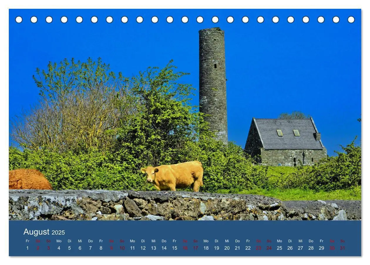 Bild: 9783435431212 | Auf dem Shannon - Mit dem Boot durch Irland (Tischkalender 2025 DIN...