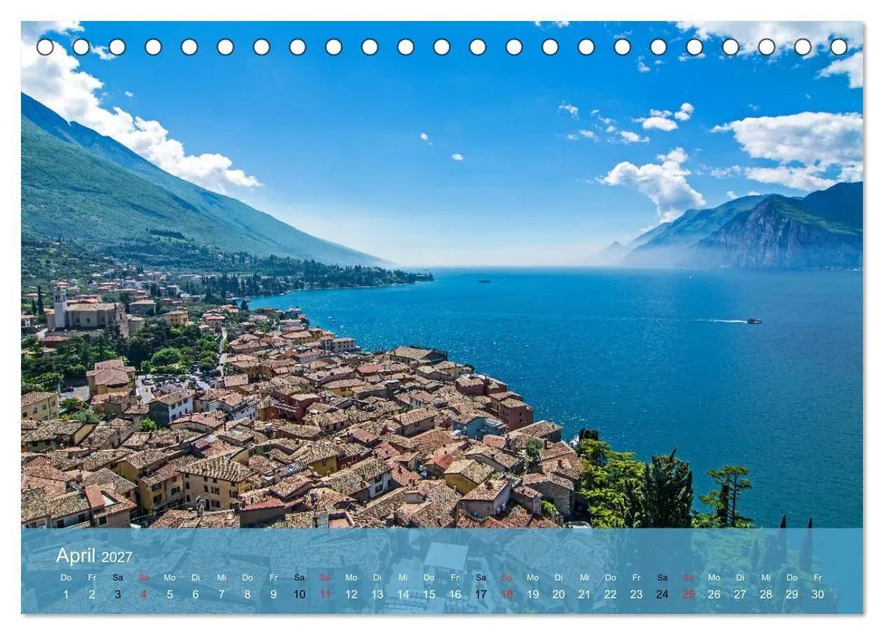 Bild: 9783594071212 | Gardasee - lago di Garda by Sascha Ferrari (Tischkalender 2027 DIN...
