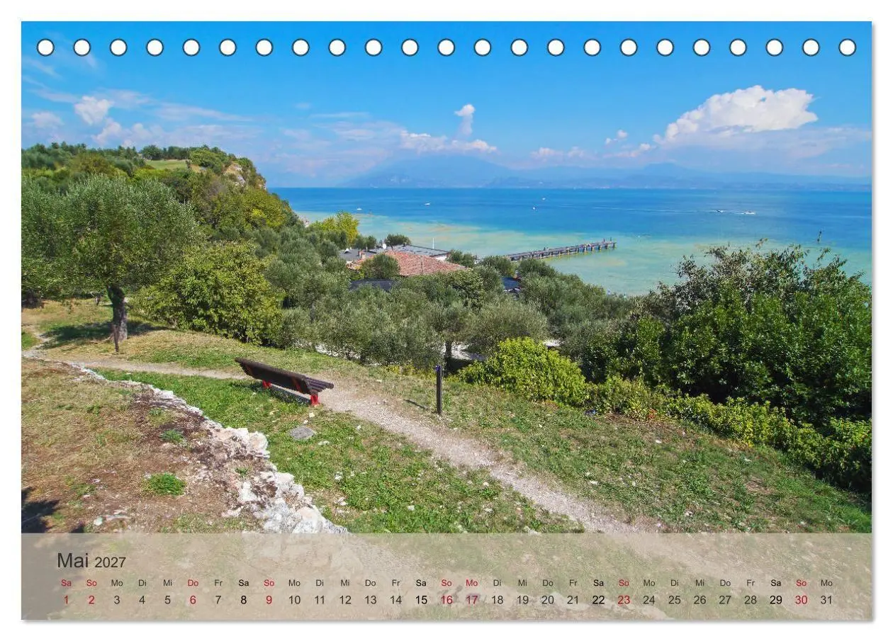 Bild: 9783594071212 | Gardasee - lago di Garda by Sascha Ferrari (Tischkalender 2027 DIN...
