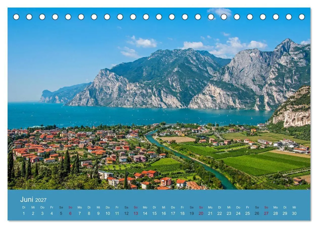 Bild: 9783594071212 | Gardasee - lago di Garda by Sascha Ferrari (Tischkalender 2027 DIN...