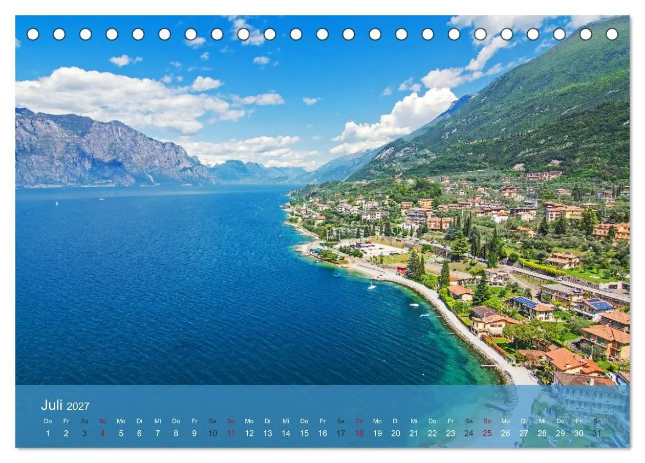 Bild: 9783594071212 | Gardasee - lago di Garda by Sascha Ferrari (Tischkalender 2027 DIN...
