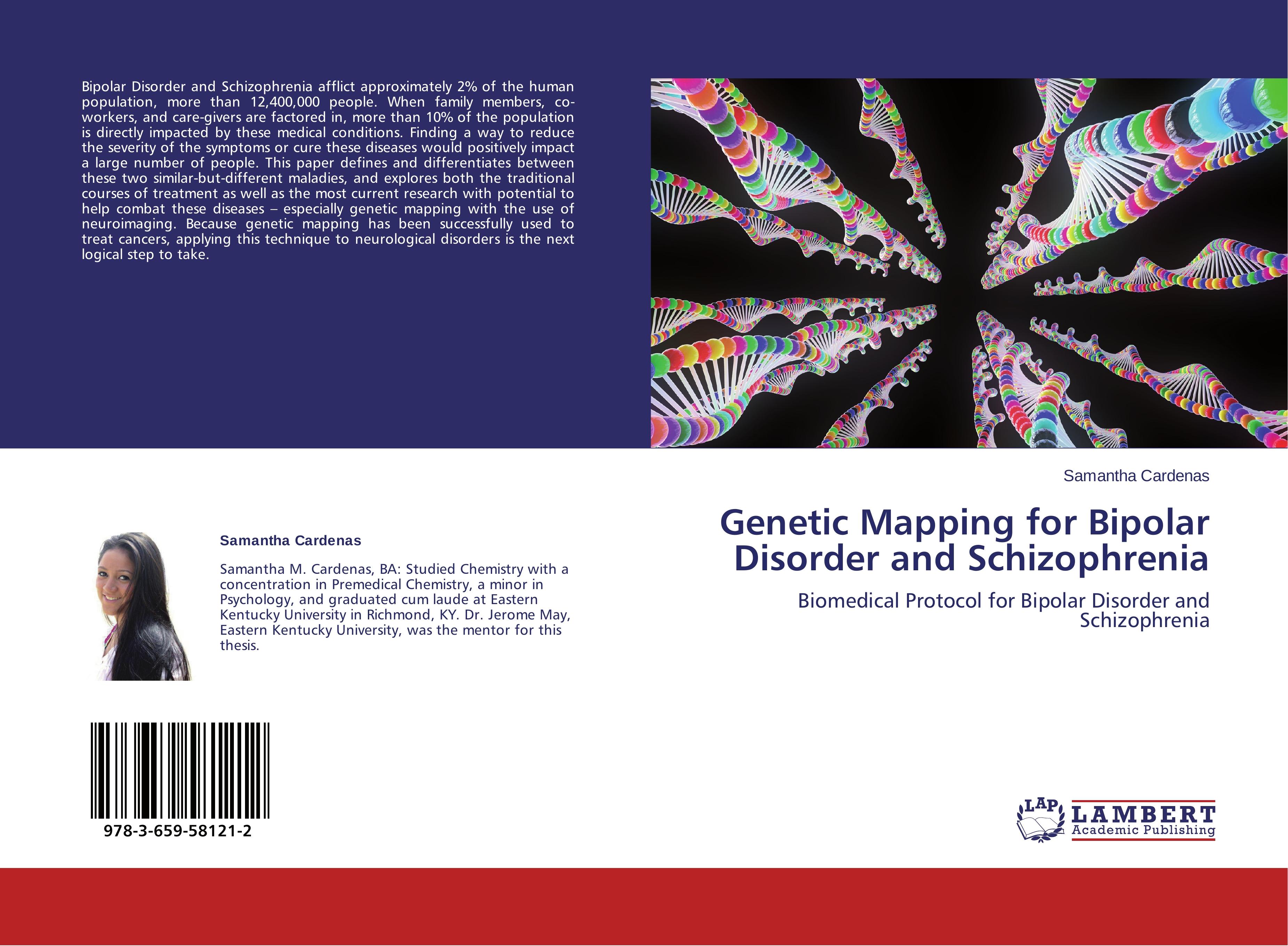 Genetic Mapping for Bipolar Disorder and Schizophrenia | Biomedical Protocol for Bipolar Disorder and Schizophrenia | Samantha Cardenas | Taschenbuch | Paperback | 52 S. | Englisch | 2014 - Cardenas, Samantha