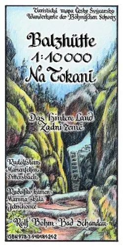 Cover: 9783910181212 | Balzhütte 1:10000 | Böhm Rolf | (Land-)Karte | 1 S. | Deutsch | 2019