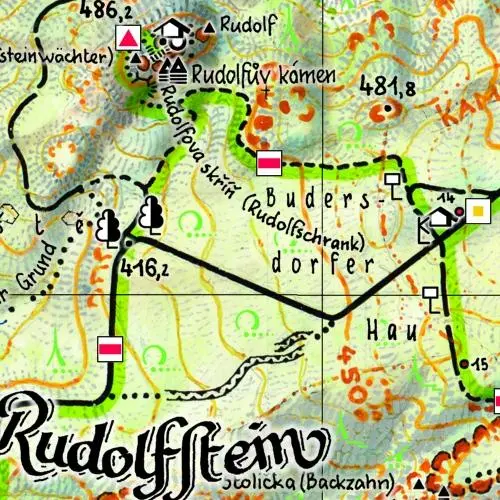 Bild: 9783910181212 | Balzhütte 1:10000 | Böhm Rolf | (Land-)Karte | 1 S. | Deutsch | 2019