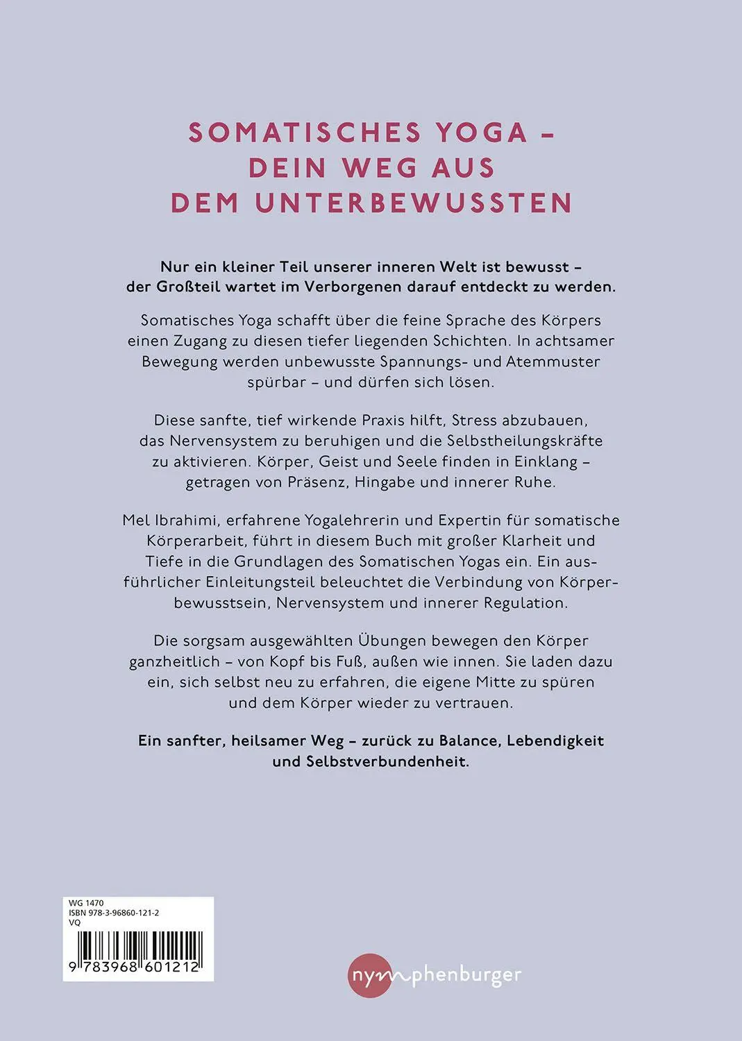 Bild: 9783968601212 | Somatisches Yoga | Melanie Ibrahimi | Taschenbuch | 144 S. | Deutsch