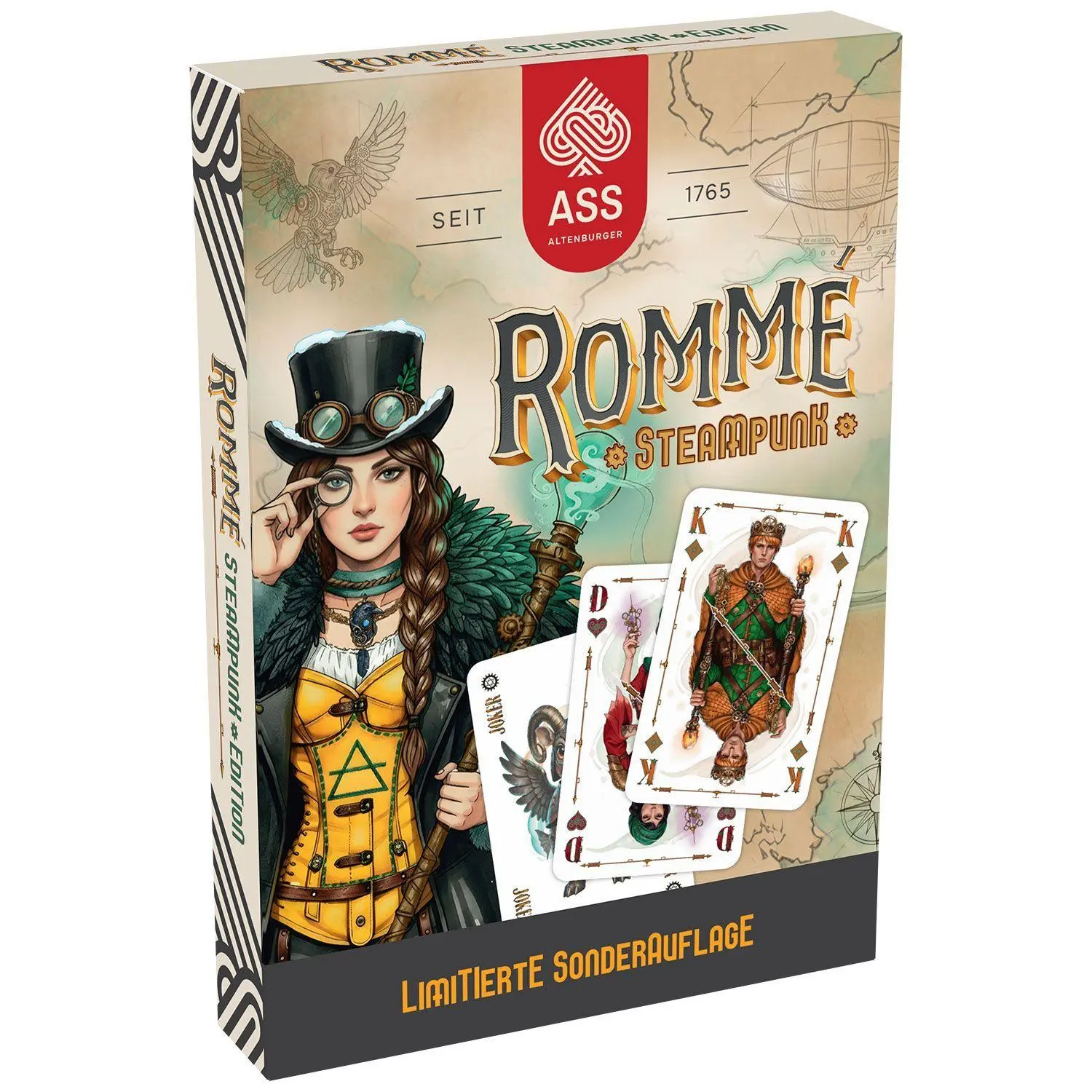 Cover: 4042677701312 | ASS Altenburger Special Rommé - Steampunk | GmbH | Spiel | 110 S.