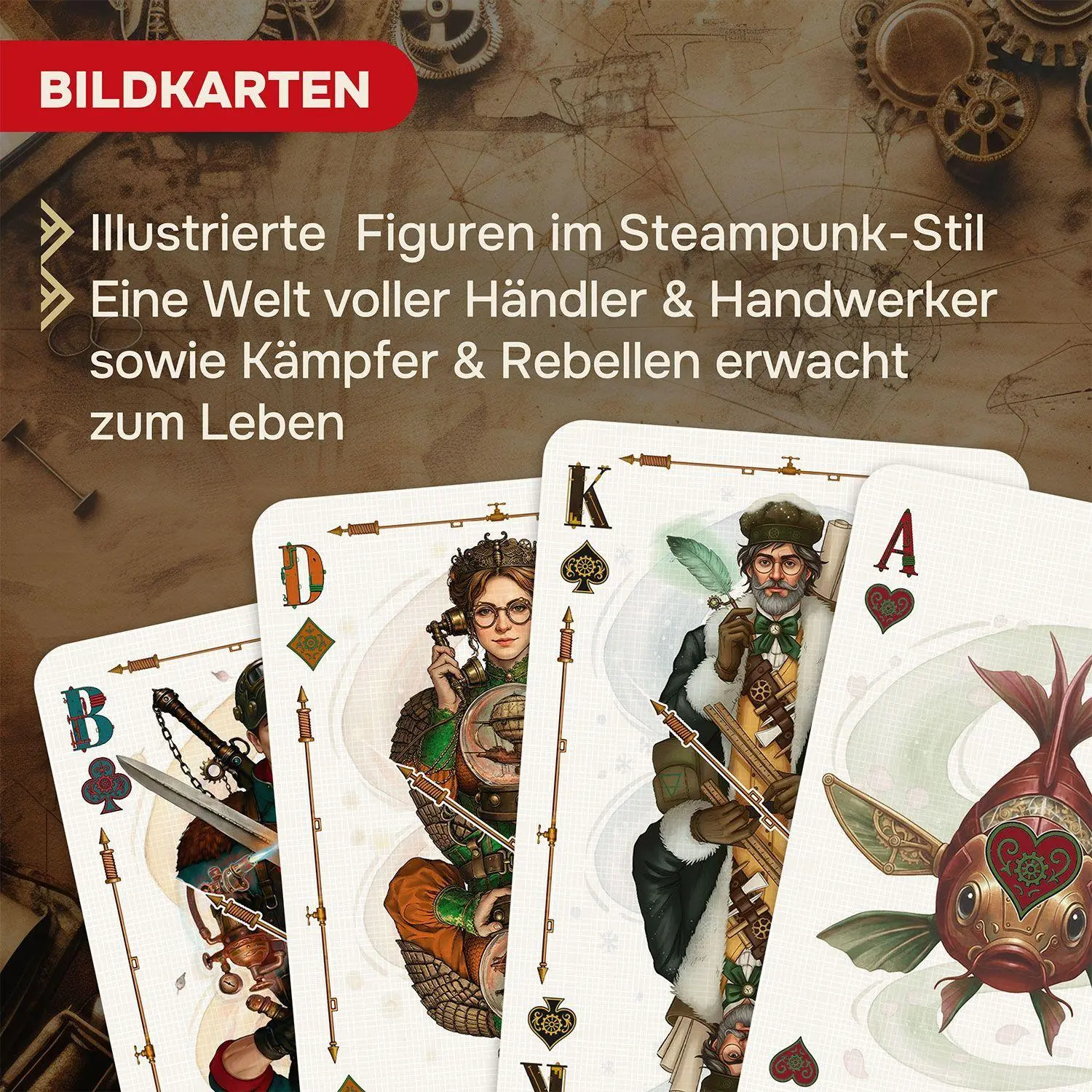 Bild: 4042677701312 | ASS Altenburger Special Rommé - Steampunk | GmbH | Spiel | 110 S.