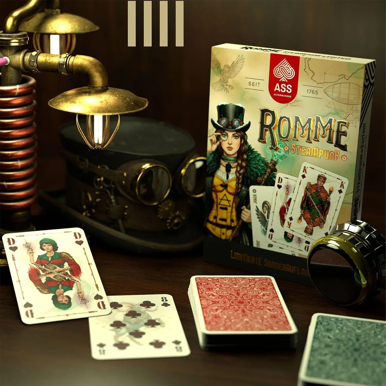 Bild: 4042677701312 | ASS Altenburger Special Rommé - Steampunk | GmbH | Spiel | 110 S.