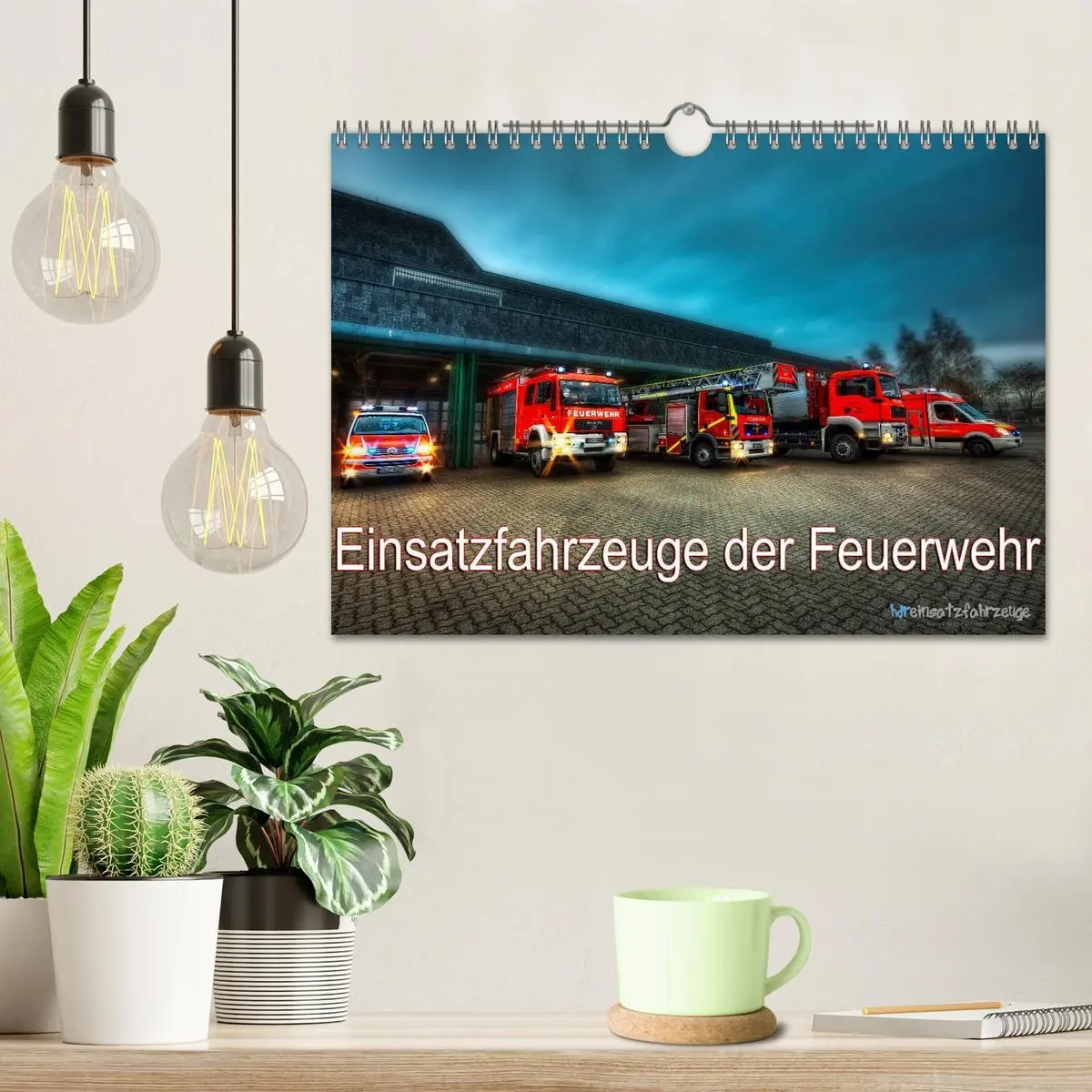Bild: 9783516081312 | Einsatzfahrzeuge der Feuerwehr (Wandkalender 2026 DIN A4 quer),...