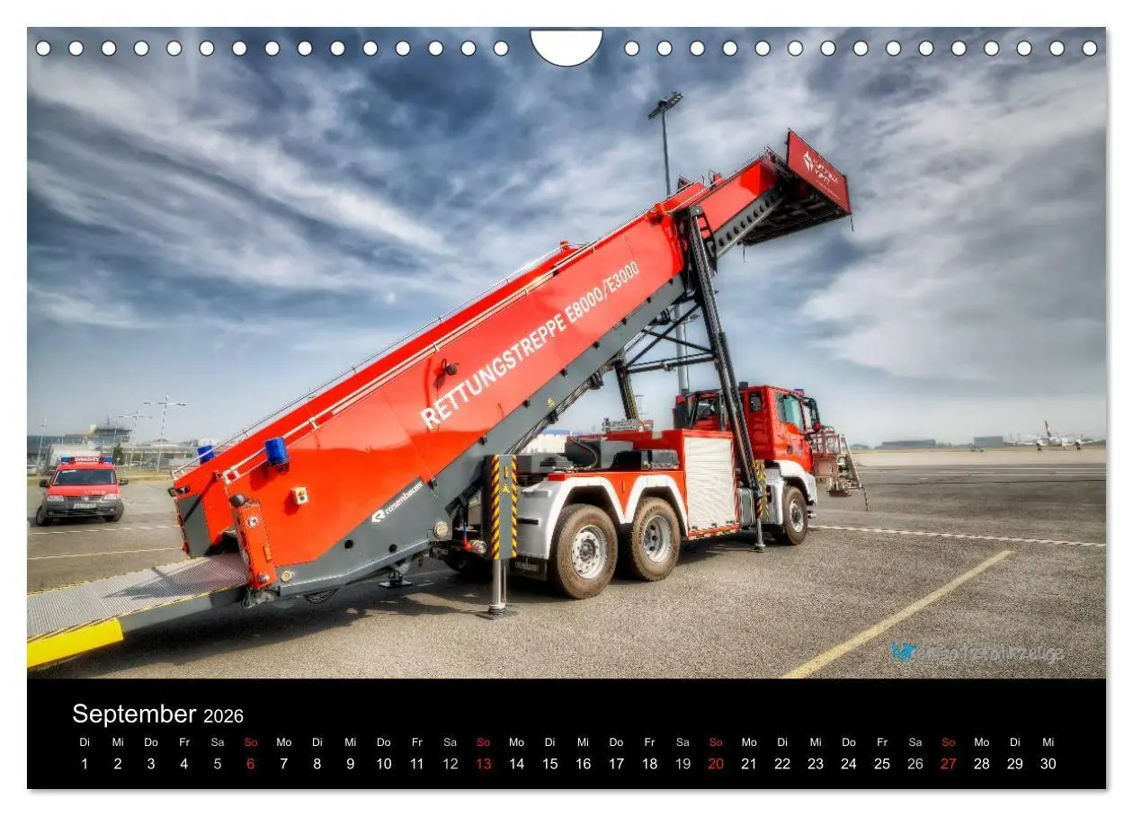 Bild: 9783516081312 | Einsatzfahrzeuge der Feuerwehr (Wandkalender 2026 DIN A4 quer),...